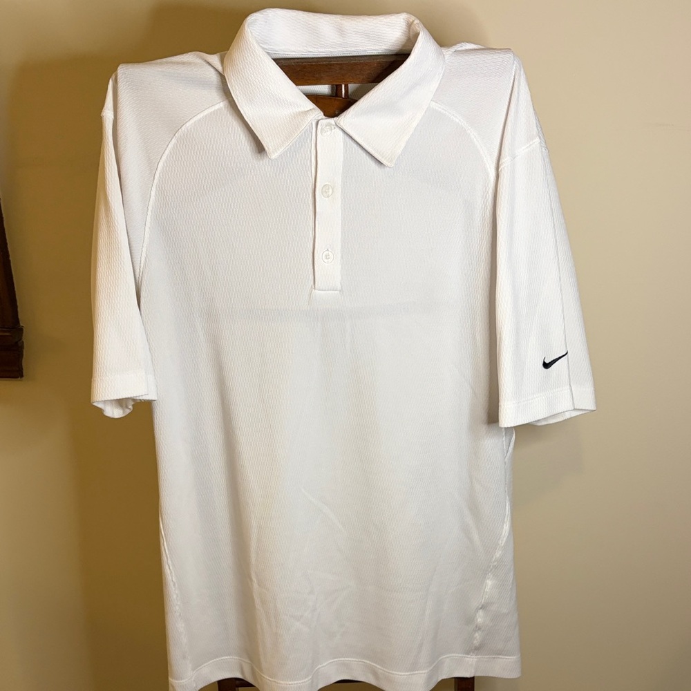 Nike Men's Classic White Polo Shirt